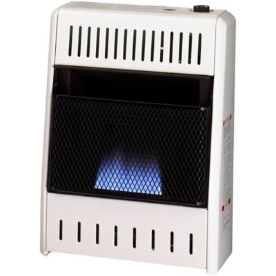 Image showing  Natural Gas Ventless Blue Flame Heater with Base Feet, 10,000 BTU, T-Stat Control