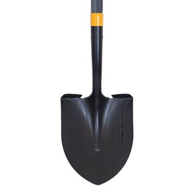 Image showing  Round Point Shovel with Fiberglass Handle and D-Grip