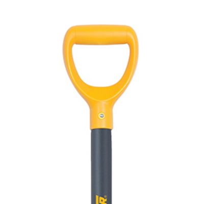 Image showing  Round Point Shovel with Fiberglass Handle and D-Grip