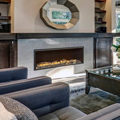 Image showing  Vent-Free Linear Natural Gas Fireplace - 48 in. Remote Control