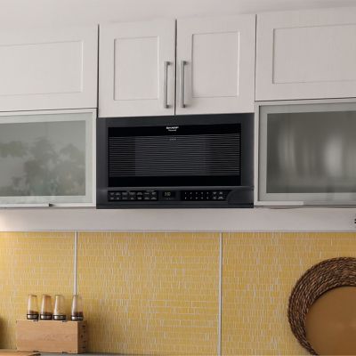 Image showing 6 th Sharp 1100W Over-the-Counter Microwave