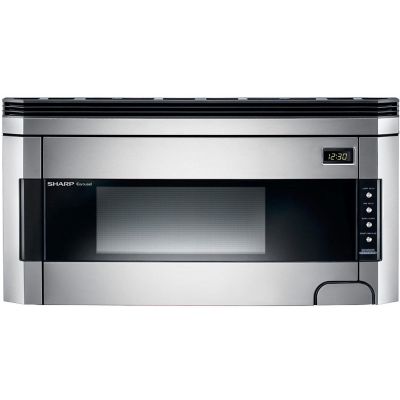 Sharp 1000W Over-the-Range Microwave Oven with Concealed Control Panel