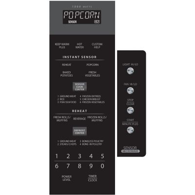 Image showing  1000W Over-the-Range Microwave Oven with Concealed Control Panel