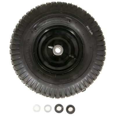 Image showing  15 x 6.00, Tire Kit, Large, Black