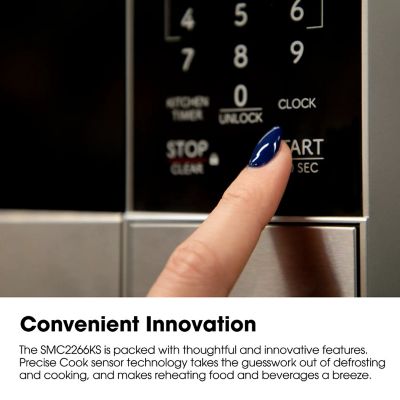 Image showing  1100W Countertop Microwave