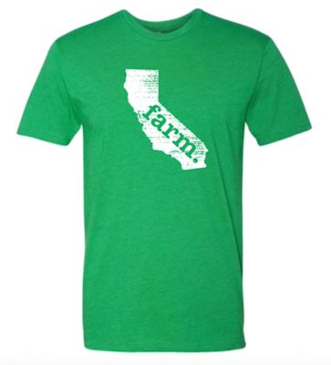 Home State Apparel Unisex California State Silhouette Farm T-Shirt