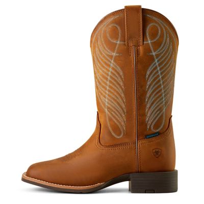 Image showing  Women's Round Up Wide Square Toe Waterproof Western Boots