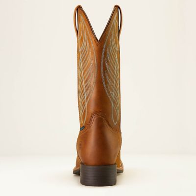 Image showing  Women's Round Up Wide Square Toe Waterproof Western Boots