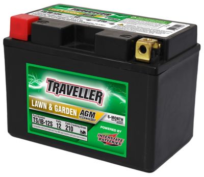 Image showing  12V 210 CCA Replacement Lawn and Garden Battery with AGM Technology
