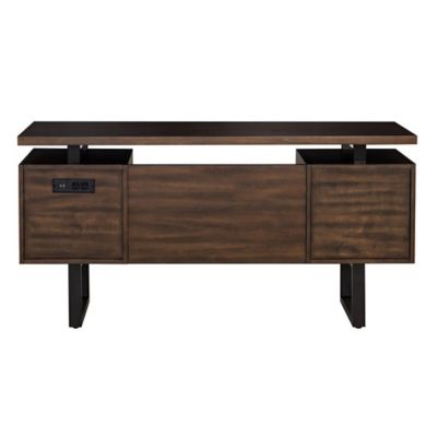 Image showing  Modern Floating Pedestal Desk
