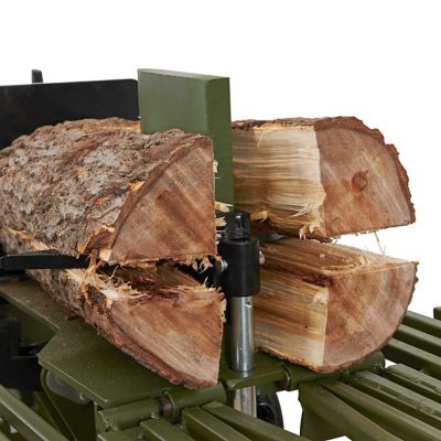 Image showing 7 th Full Boar 35 Ton 306cc Gas Log Splitter with 4-Way & 6-Way Wedges, Hydraulic Log Lift