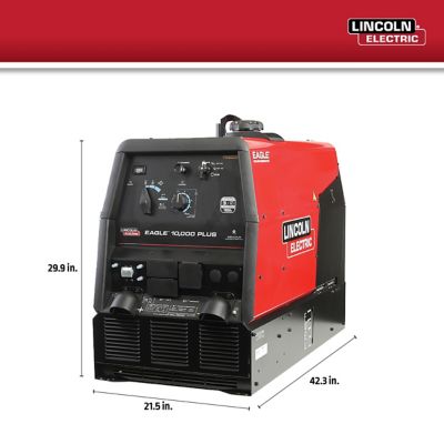 Image showing 8 th Lincoln Electric Eagle 10,000 Plus Engine Drive