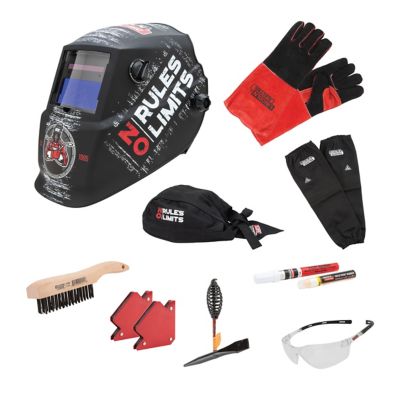 Image showing  No Rules No Limits Welding Helmet Kit