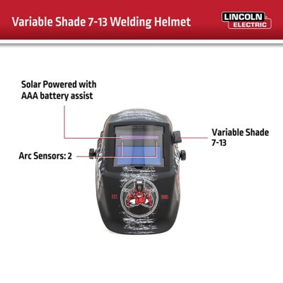 Image showing  No Rules No Limits Welding Helmet Kit