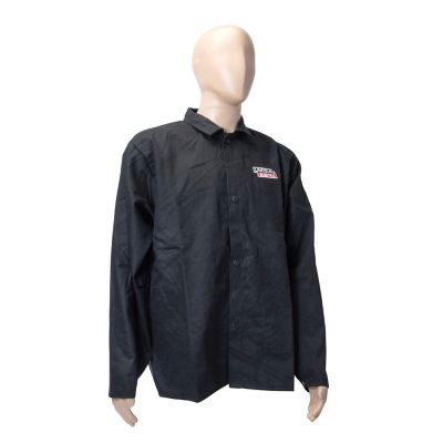 Image showing 8 th Lincoln Electric Black Welding Jacket - X Large