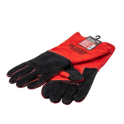 Lincoln Electric Red and Black Industrial Leather Welding Glove