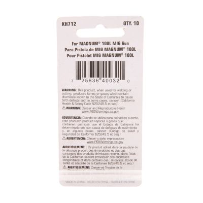 Image showing 7 th Lincoln Electric Tweco Style Contact Tips .035