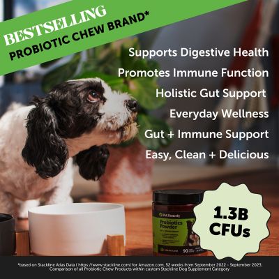 Image showing  Probiotic Gi Powder (Dog) - Pumpkin (90 Sc Jar)