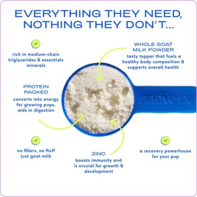 Image showing  Goat Milk Powder for Dogs, 7 oz.