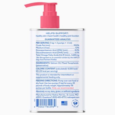 Image showing  Sockeye Salmon Oil for Dogs, 8 oz.