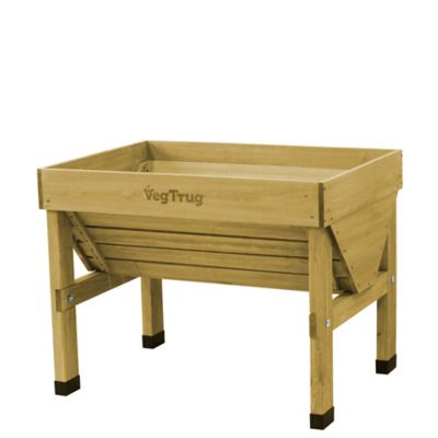 Image showing  Wooden Raised Bed Planter Small Classic, VTNS0361USA