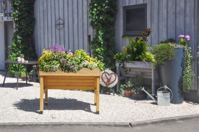 Image showing  Wooden Raised Bed Planter Small Classic, VTNS0361USA