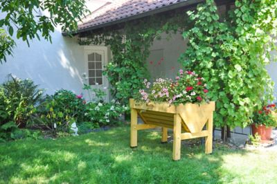 Image showing  Wooden Raised Bed Planter Small Classic, VTNS0361USA