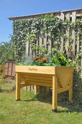 Image showing 7 th VegTrug Wooden Raised Bed Planter Small Classic, VTNS0361USA
