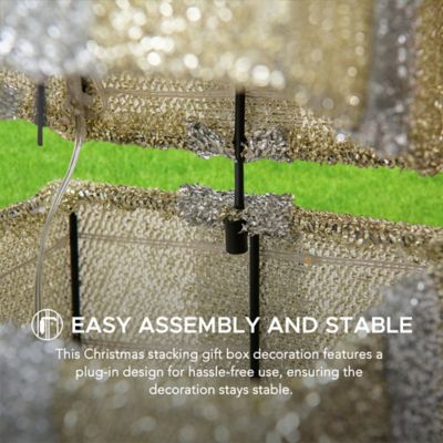 Image showing  Gift Stack LED Illuminated Planter Spike