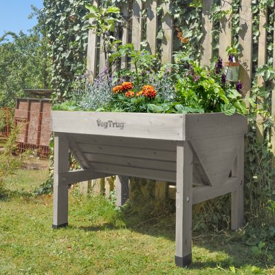 Image showing  Wooden Raised Bed Planter Small Classic, VTGWS0391USA