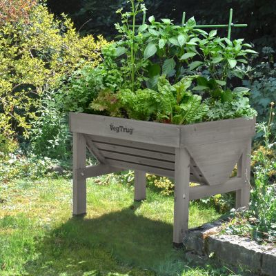 Image showing  Wooden Raised Bed Planter Small Classic, VTGWS0391USA