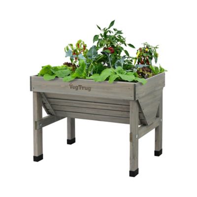 Image showing  Wooden Raised Bed Planter Small Classic, VTGWS0391USA