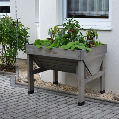 Image showing 5 th VegTrug Wooden Raised Bed Planter Small Classic, VTGWS0391USA