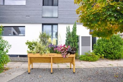 Image showing  Wooden Raised Bed Planter Medium Classic, VTNMD0367USA