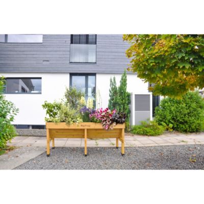 Image showing 5 th VegTrug Wooden Raised Bed Planter Medium Classic, VTNMD0367USA