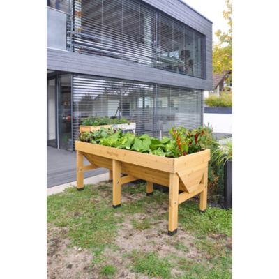 Image showing 7 th VegTrug Wooden Raised Bed Planter Medium Classic, VTNMD0367USA