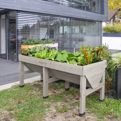 Image showing  Wooden Raised Bed Planter Medium Classic, VTGWMD0397USA