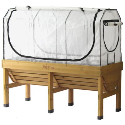 Image showing 6 th VegTrug Medium Classic Frame and Cover Set