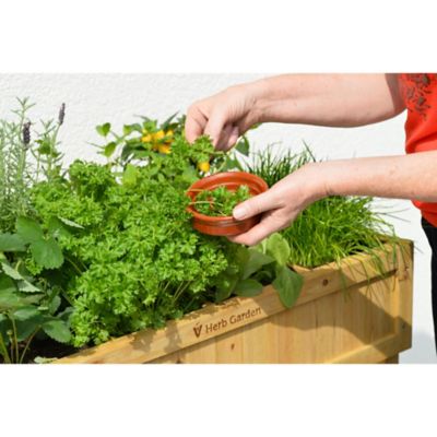 Image showing 5 th VegTrug Wooden Raised Bed Planter Herb Garden