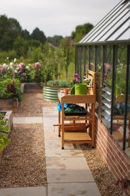 Image showing 6 th VegTrug Potting Table, Natural