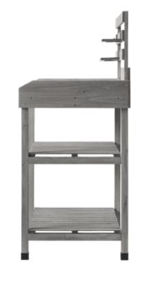 Image showing  Potting Table, Gray Wash