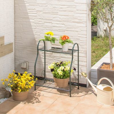 VegTrug Flower Stand 2-Shelf