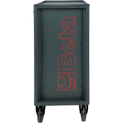 Image showing  8-Drawer Rolling Tool Cabinet, Ball Bearing Slides, Rubber Mat Liners, 5 in. Caster, Anti-Fall Edge Worktop, 24004683