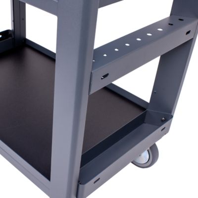 Image showing 6 th Beta Tools 3-Drawer Rolling Tool Cart, Lockable, Anti-Fall Edge, 51000602