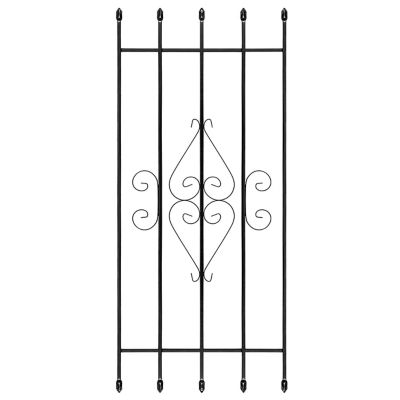 Titan 54 in. High Su Casa Vertical 5-Bar Window Guard