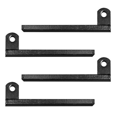 Titan Vertical Window Guard Flush-Mount Brackets with Screws (4-Pack)