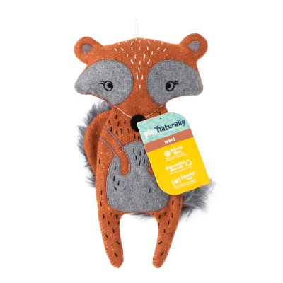 Image showing  Wool Flatties Plush Dog Toy, Assorted