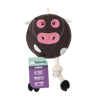 Image showing  Leather and Rope Dog Toy, Assorted