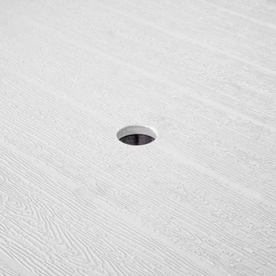 Image showing  48 in. Square Outdoor Picnic Table, White