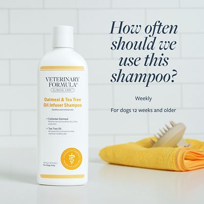 Image showing 5 th Veterinary Formula Oatmeal & Tea Tree Oil Infuser Shampoo, 16 oz.